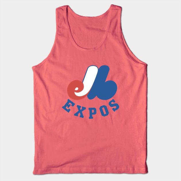 1969 Montreal Expos Tank Top by GisarRaveda